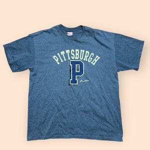 Vintage Pitt Panthers Y2K T Shirt Men’s XL Gray 2000s Pittsburgh